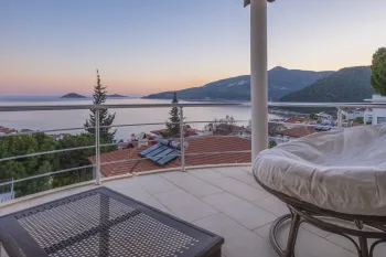 Unobstructed sea view villa in Kalamar Kalkan